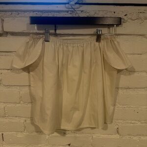 Over the Shoulder White Top